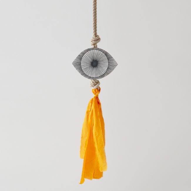 MQuan Eye Garland with Yellow Tassel