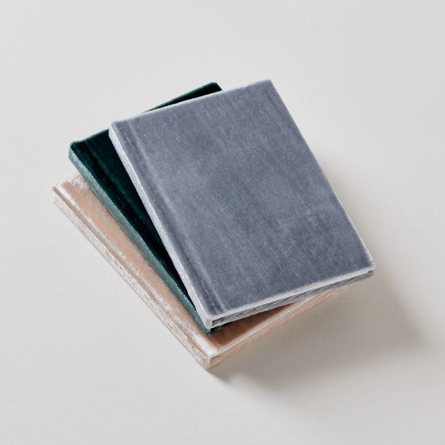 Velvet Mini Journal Blank