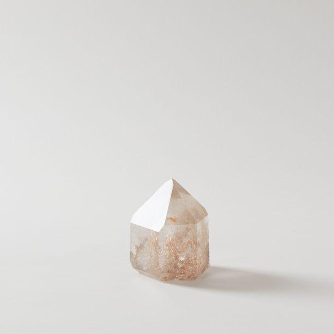 Quartz with Mineral Point Crystal