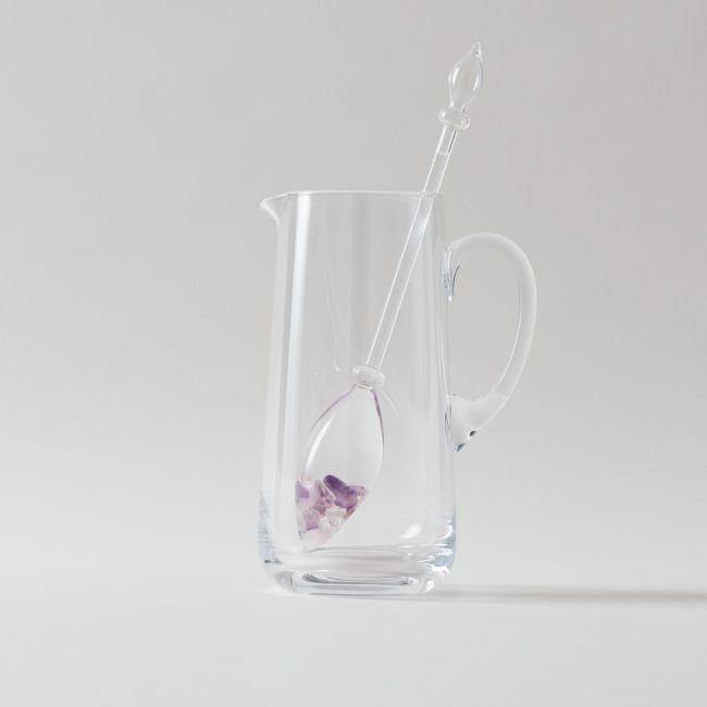 VitaJuwel Handblown Gemstone Crystal Water Infuser