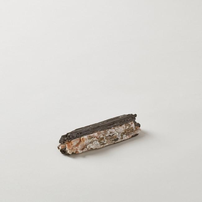 Black Tourmaline + Mica Medium Stone