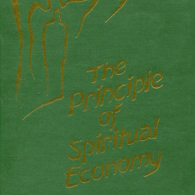 Principle of Spiritual Economy in Connection With Questions of Reincarnation
