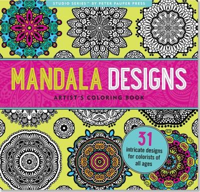 Mandala Designs Artist's Adult Coloring Book