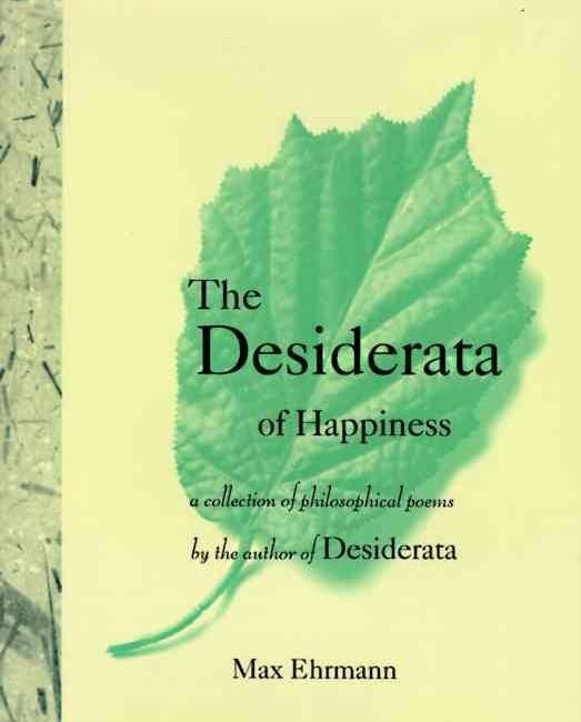 Desiderata of Happiness