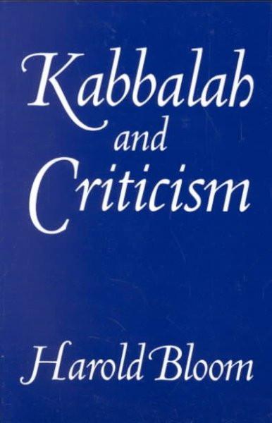 Kabbalah & Criticism