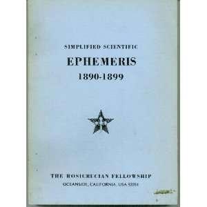 Ephemeris 1890