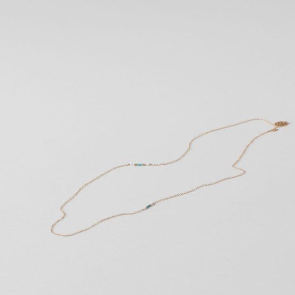 Sidai Designs Long Double Bar Necklace