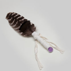 spirit feather wand amethyst