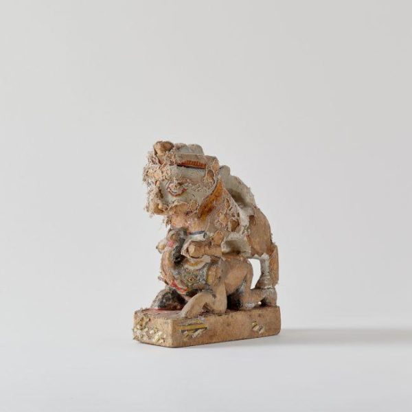 Medium 19th Century Antique Lion Statue