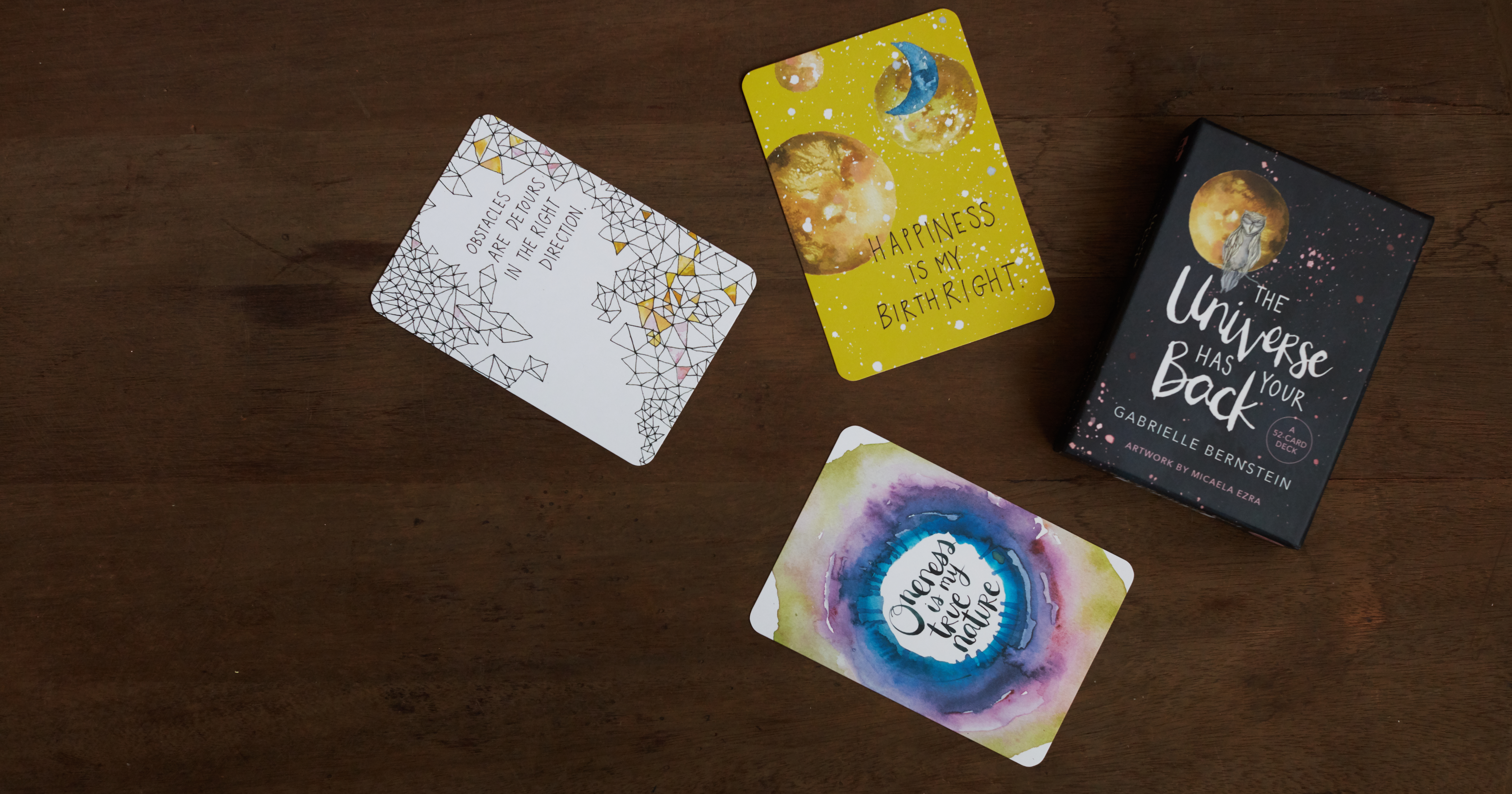 Gabrielle Bernstein The Universe Has Your Back 52 card deck